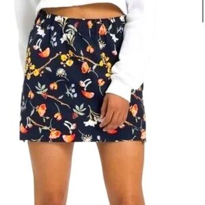 North Face NEW Mushroom Botanical V Class Skort Floral Stretch Skirt Short Small